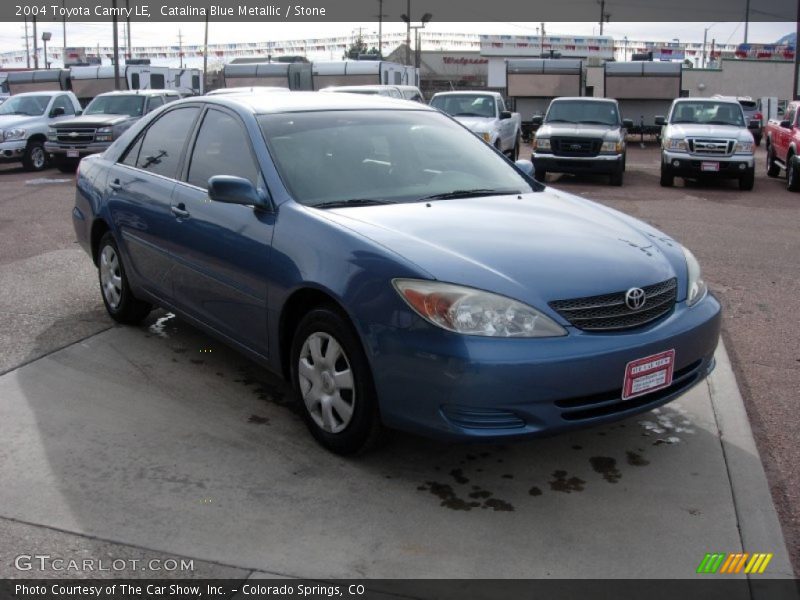 Catalina Blue Metallic / Stone 2004 Toyota Camry LE