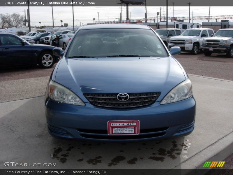 Catalina Blue Metallic / Stone 2004 Toyota Camry LE