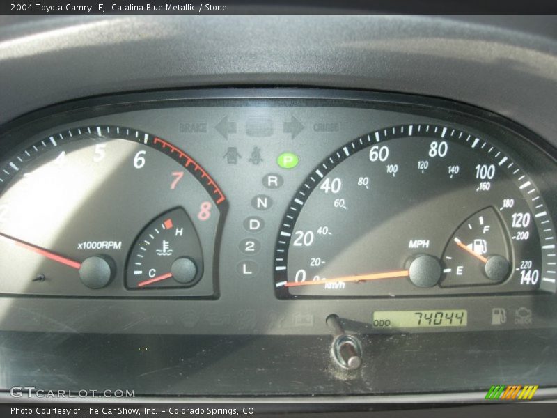 Catalina Blue Metallic / Stone 2004 Toyota Camry LE