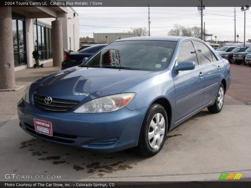 Catalina Blue Metallic / Stone 2004 Toyota Camry LE