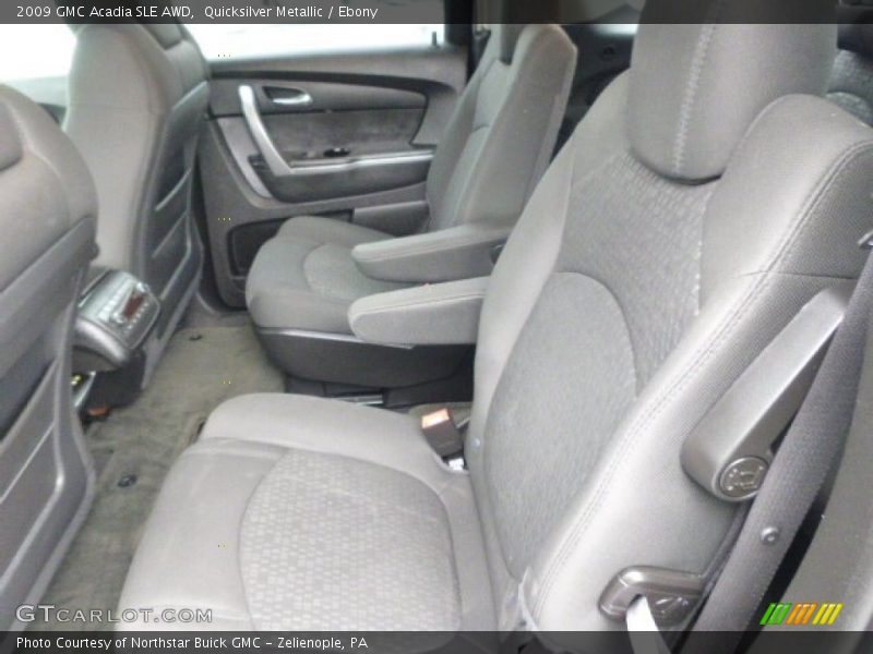 Quicksilver Metallic / Ebony 2009 GMC Acadia SLE AWD