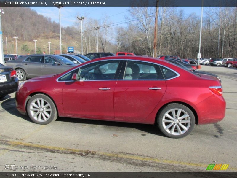 Crystal Red Tintcoat / Cashmere 2013 Buick Verano FWD