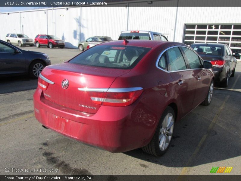 Crystal Red Tintcoat / Cashmere 2013 Buick Verano FWD