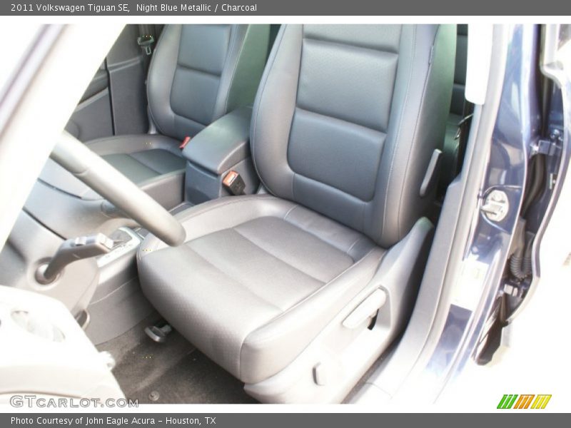 Night Blue Metallic / Charcoal 2011 Volkswagen Tiguan SE