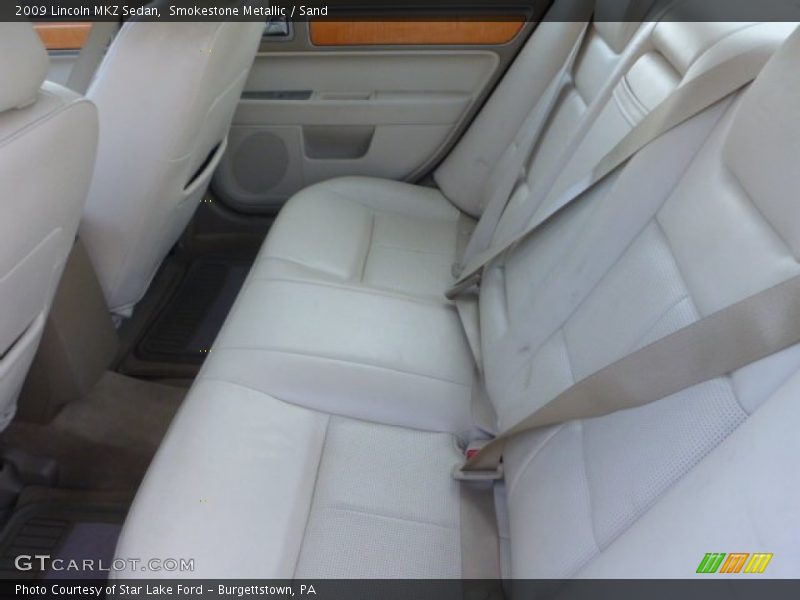 Smokestone Metallic / Sand 2009 Lincoln MKZ Sedan