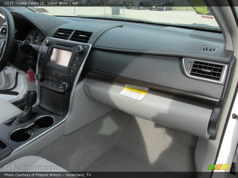 Super White / Ash 2015 Toyota Camry LE