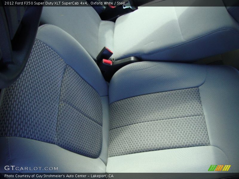 Oxford White / Steel 2012 Ford F350 Super Duty XLT SuperCab 4x4