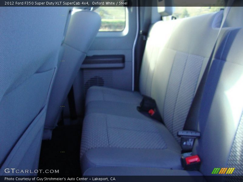 Oxford White / Steel 2012 Ford F350 Super Duty XLT SuperCab 4x4