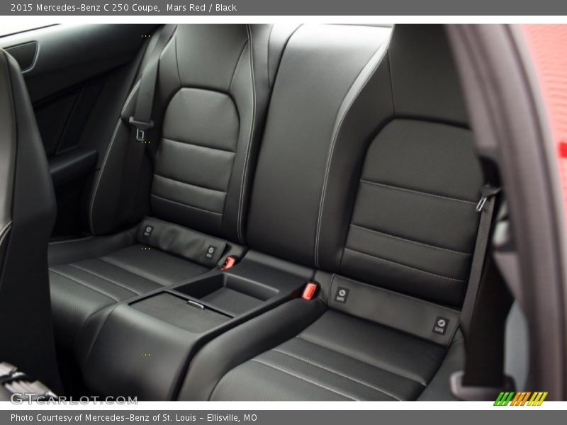 Mars Red / Black 2015 Mercedes-Benz C 250 Coupe
