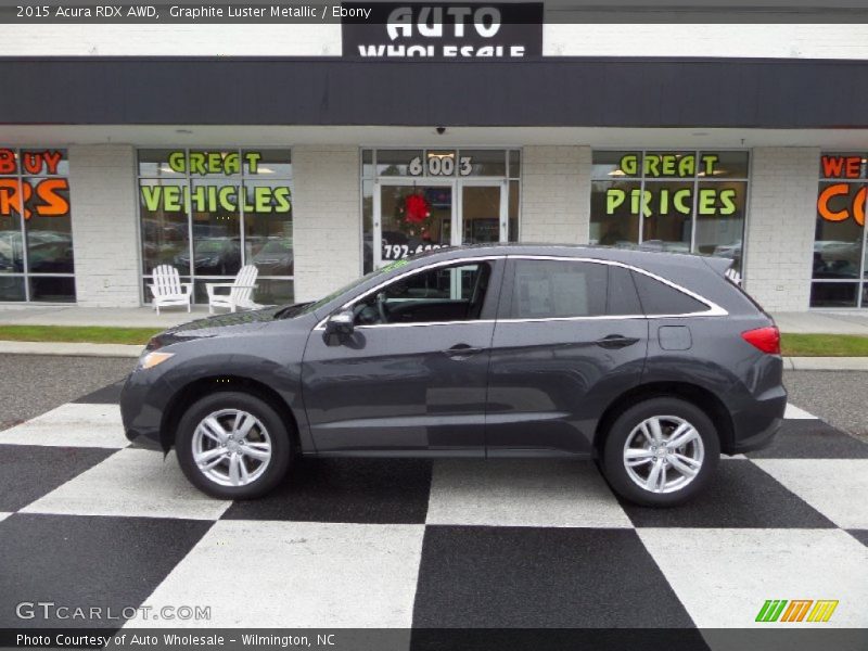 Graphite Luster Metallic / Ebony 2015 Acura RDX AWD