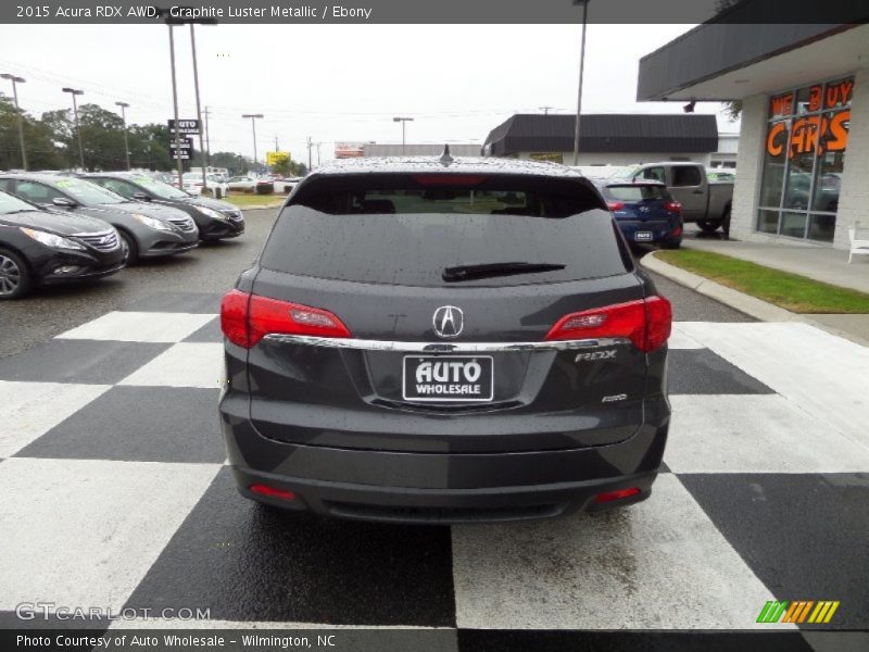 Graphite Luster Metallic / Ebony 2015 Acura RDX AWD