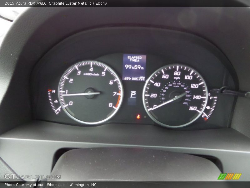Graphite Luster Metallic / Ebony 2015 Acura RDX AWD