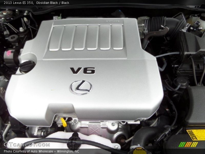 Obsidian Black / Black 2013 Lexus ES 350