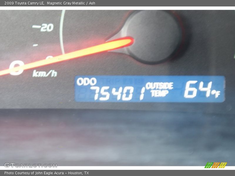 Magnetic Gray Metallic / Ash 2009 Toyota Camry LE