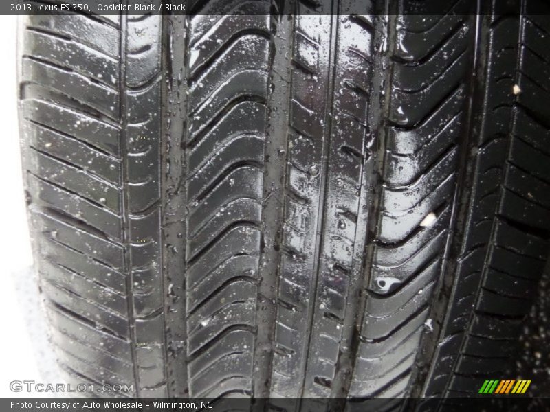 Obsidian Black / Black 2013 Lexus ES 350