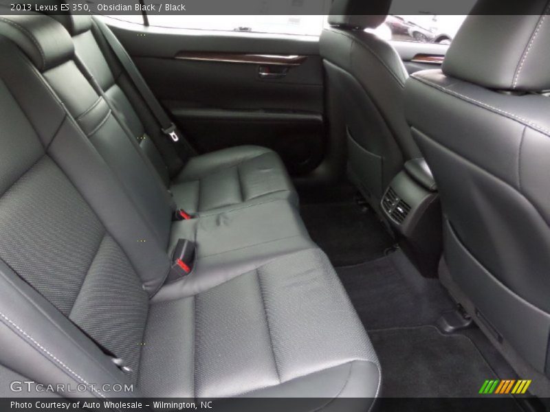 Obsidian Black / Black 2013 Lexus ES 350