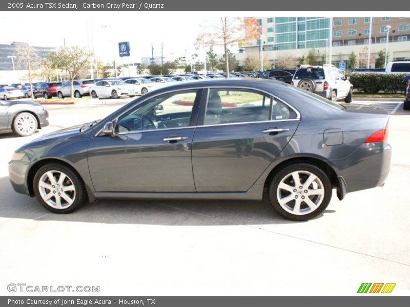 Carbon Gray Pearl / Quartz 2005 Acura TSX Sedan