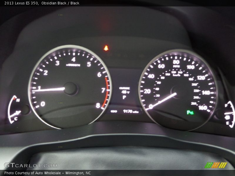 Obsidian Black / Black 2013 Lexus ES 350