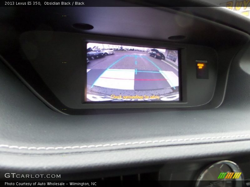 Obsidian Black / Black 2013 Lexus ES 350