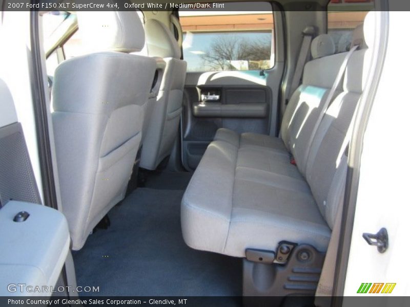 Oxford White / Medium/Dark Flint 2007 Ford F150 XLT SuperCrew 4x4