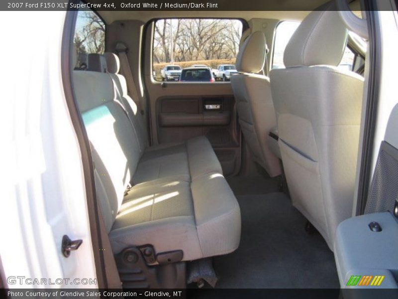 Oxford White / Medium/Dark Flint 2007 Ford F150 XLT SuperCrew 4x4