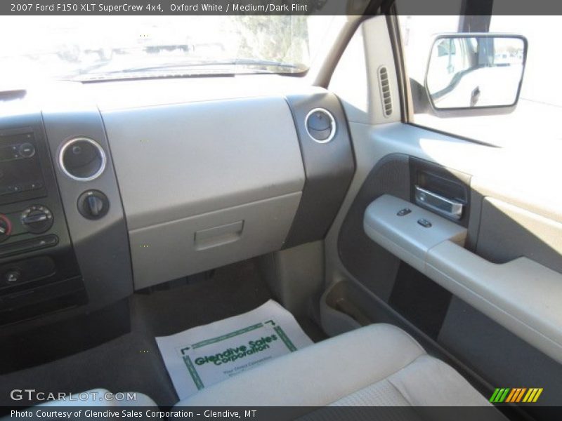Oxford White / Medium/Dark Flint 2007 Ford F150 XLT SuperCrew 4x4