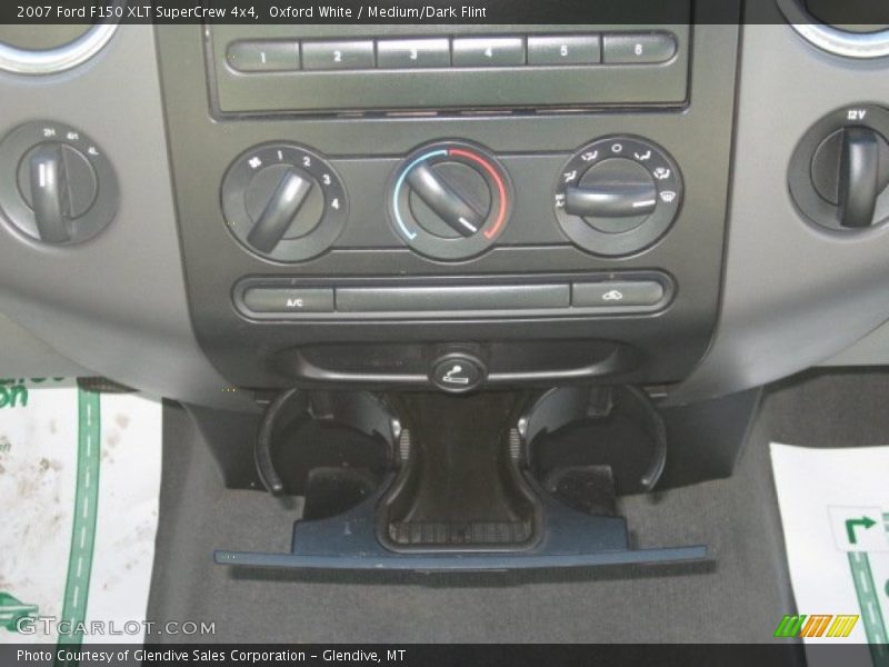 Oxford White / Medium/Dark Flint 2007 Ford F150 XLT SuperCrew 4x4