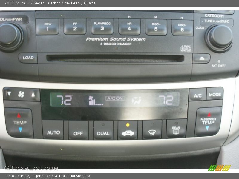 Carbon Gray Pearl / Quartz 2005 Acura TSX Sedan