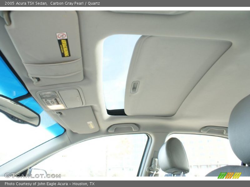 Carbon Gray Pearl / Quartz 2005 Acura TSX Sedan