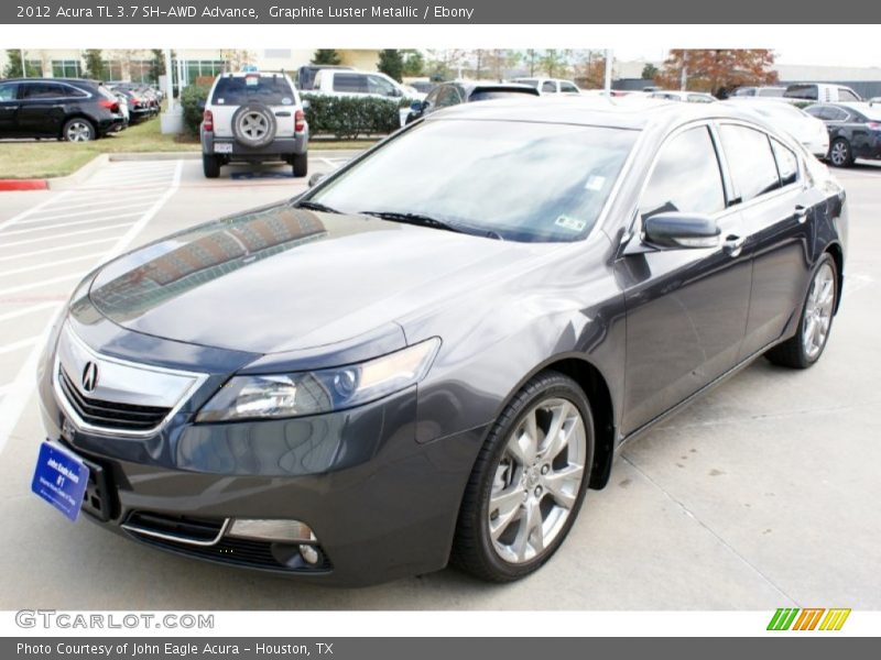 Graphite Luster Metallic / Ebony 2012 Acura TL 3.7 SH-AWD Advance
