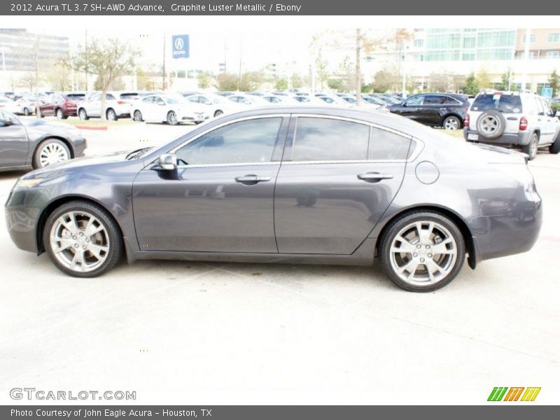 Graphite Luster Metallic / Ebony 2012 Acura TL 3.7 SH-AWD Advance