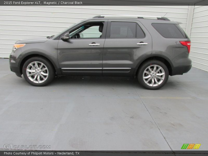 Magnetic / Charcoal Black 2015 Ford Explorer XLT