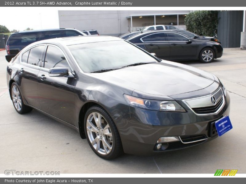 Graphite Luster Metallic / Ebony 2012 Acura TL 3.7 SH-AWD Advance