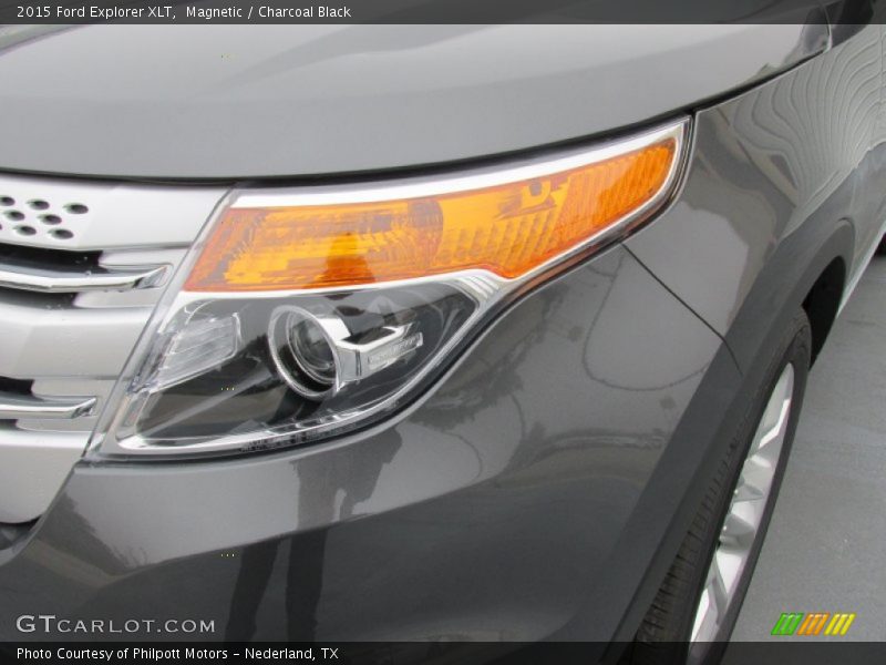 Magnetic / Charcoal Black 2015 Ford Explorer XLT