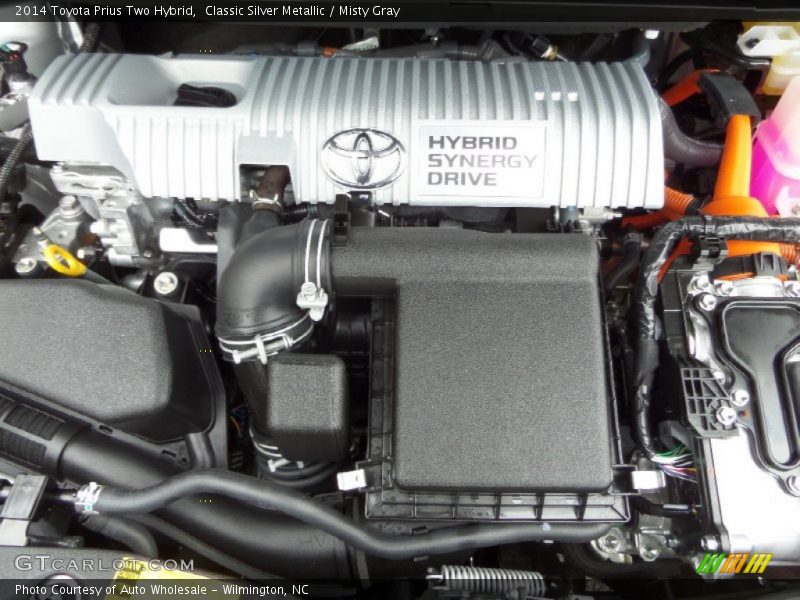 Classic Silver Metallic / Misty Gray 2014 Toyota Prius Two Hybrid