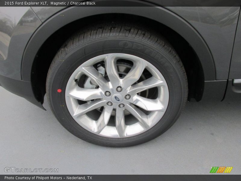 Magnetic / Charcoal Black 2015 Ford Explorer XLT