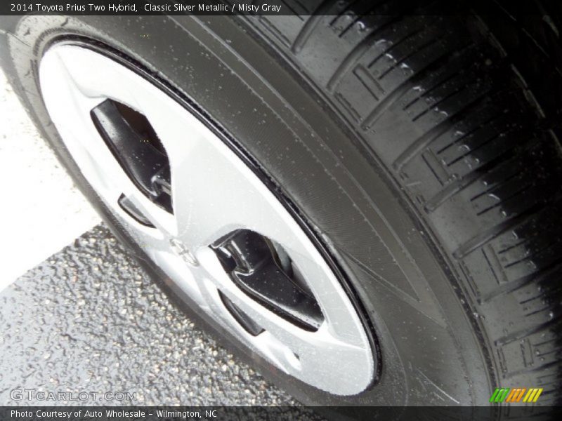 Classic Silver Metallic / Misty Gray 2014 Toyota Prius Two Hybrid