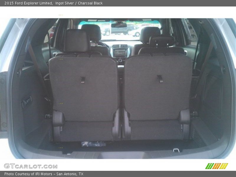 Ingot Silver / Charcoal Black 2015 Ford Explorer Limited