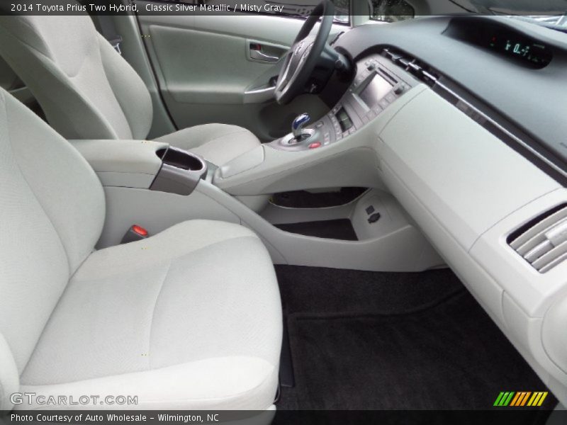 Classic Silver Metallic / Misty Gray 2014 Toyota Prius Two Hybrid