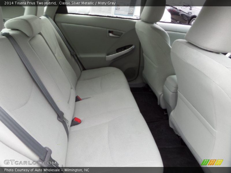 Classic Silver Metallic / Misty Gray 2014 Toyota Prius Two Hybrid