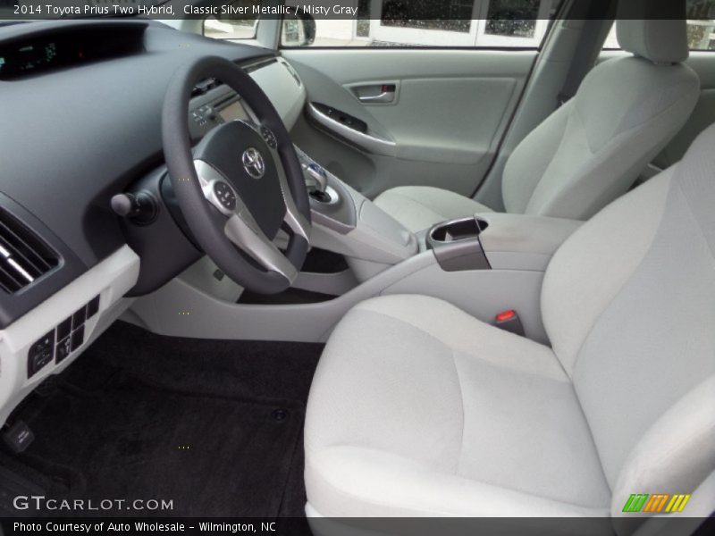 Classic Silver Metallic / Misty Gray 2014 Toyota Prius Two Hybrid
