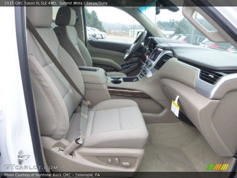 Front Seat of 2015 Yukon XL SLE 4WD