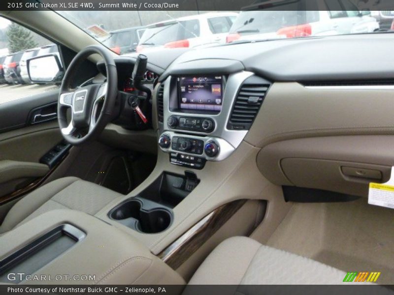 Dashboard of 2015 Yukon XL SLE 4WD