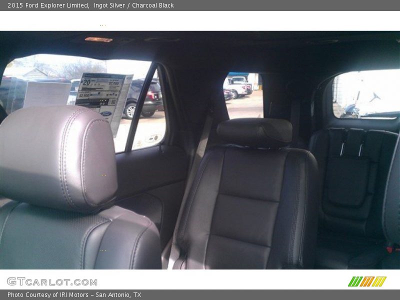 Ingot Silver / Charcoal Black 2015 Ford Explorer Limited