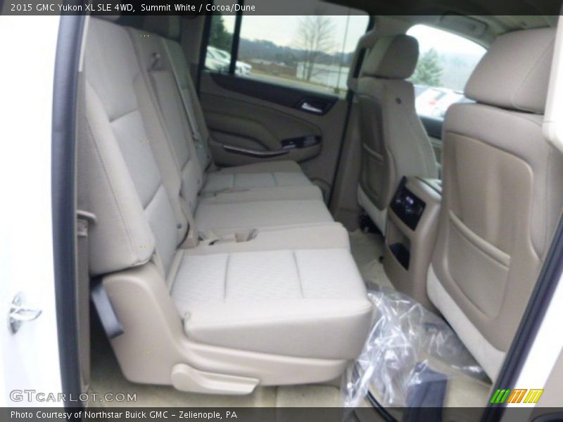 Rear Seat of 2015 Yukon XL SLE 4WD