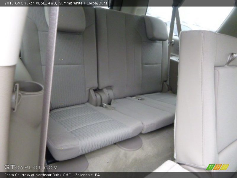 Rear Seat of 2015 Yukon XL SLE 4WD