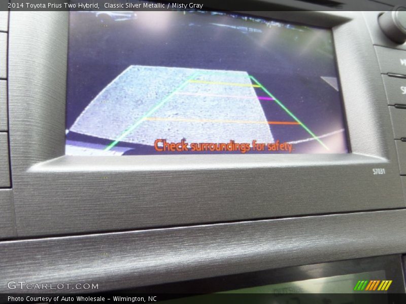 Classic Silver Metallic / Misty Gray 2014 Toyota Prius Two Hybrid