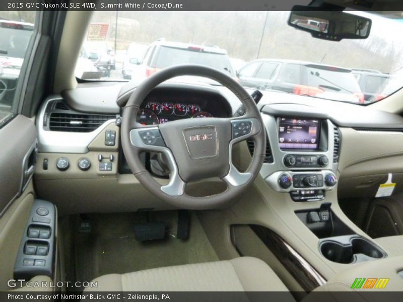 Dashboard of 2015 Yukon XL SLE 4WD
