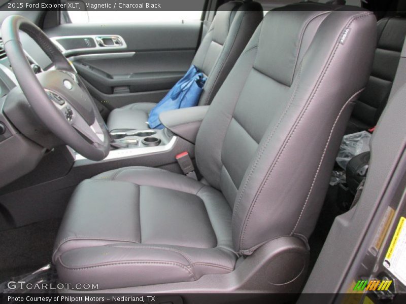 Magnetic / Charcoal Black 2015 Ford Explorer XLT