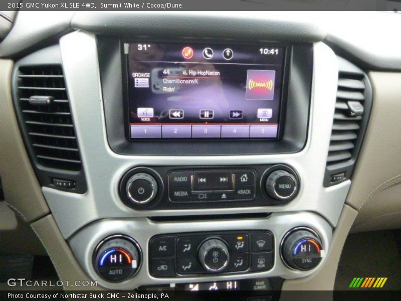 Controls of 2015 Yukon XL SLE 4WD